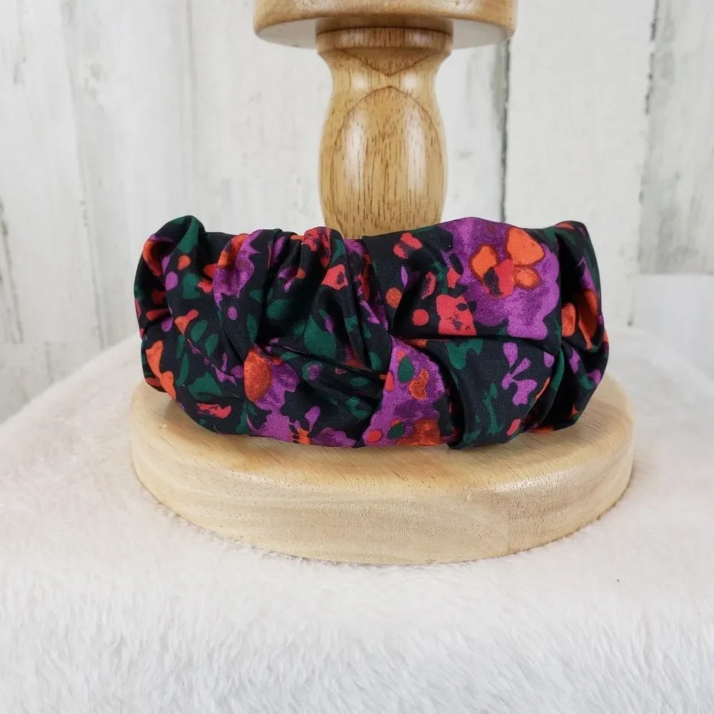 Colorful Abstract Wide Headband